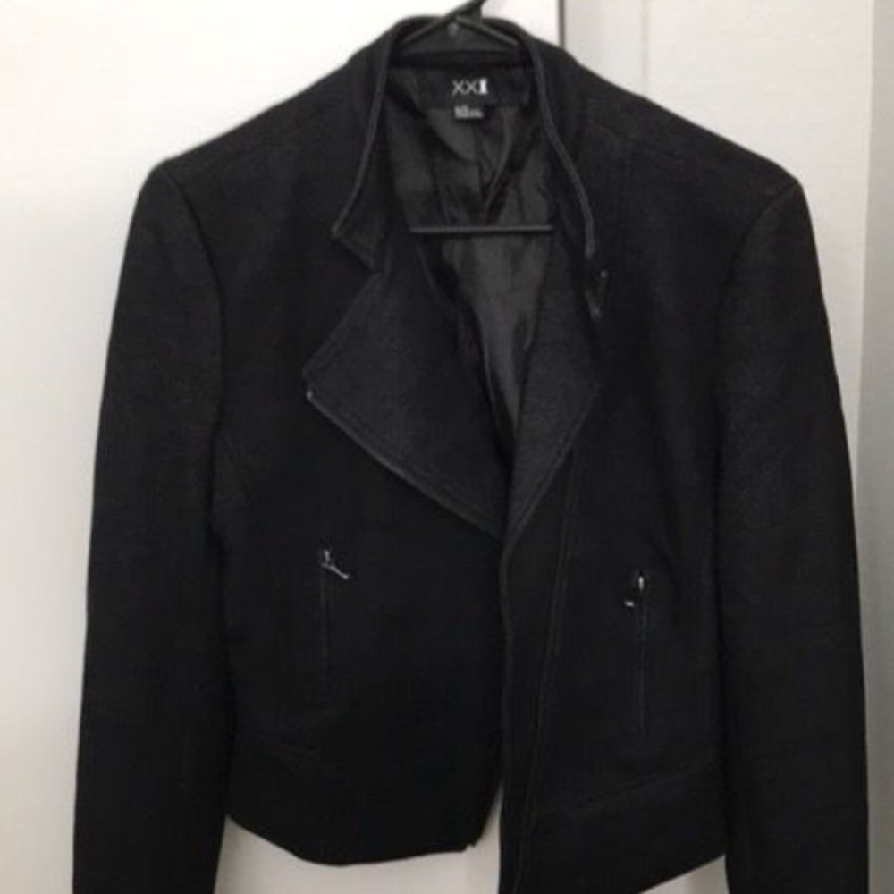XXI black blazer
